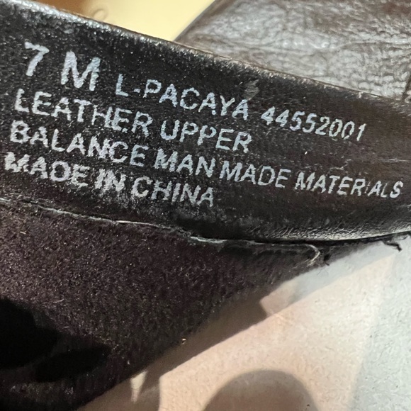 New in Box - Franco Sarto Black Leather Long Boots (US 7) * Pacaya - Picture 4 of 14